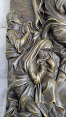 Hot Cast Bronze Wall Hanging Mounted Art Plaque The Cavalry Crucifixion of Jesus Christ