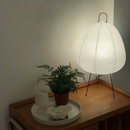 Japanese Rice Paper Table Lamp | Small, Tripod Floor, Desk, & Table Lantern