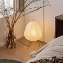 Japanese Rice Paper Table Lamp | Small, Tripod Floor, Desk, & Table Lantern