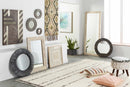Matagami Beige Hand Woven Stool - Clearance