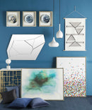 Garber Monochrome Geometric Wall Hanging