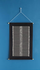 Queen Navy Fringed Wall Hanging