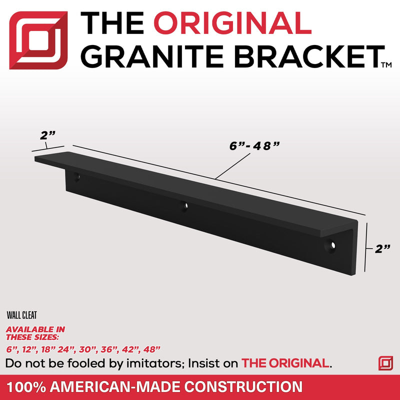 The Original™ Wall Cleat Countertop Support Bracket