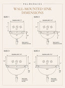 Unlacquered Brass Wall Mount Sink