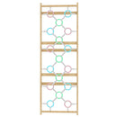 Add-On Ring Wall Panel for 95" Modular Walnut