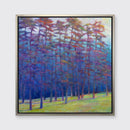 Warm Contrasts and Cool Blues - Limited Edition Canvas Print