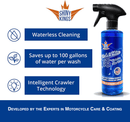 1.32 GAL (169) fl oz Wash&Shine 66 Waterless Motorcycle Cleaner - Orange Scent