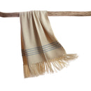 Striped Decorative Throw Blanket