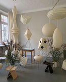 Washi Paper E Pendant Light