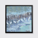 Water Front Blues - Open Edition Canvas Print