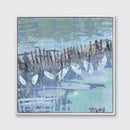 Water Front Blues - Open Edition Canvas Print