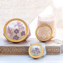 Pacific Coast Medium Watercolor Pressed Floral Candle