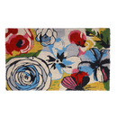 Watercolor Floral Coir Doormat