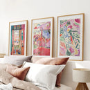 Set of 3 Henri Matisse Posters. Watercolor Landscape
