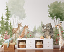 Baby Deer Woodland Nursery Wallpaper