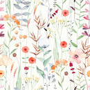 Colorful Wildflower Botanical Wallpaper