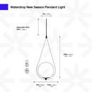 Waterdrop Pendant Light