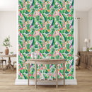 Pink and Yellow Cactus Flowers Wallpaper