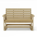 SimplyPoly Amish Made Signature Recycled Plastic Porch Glider