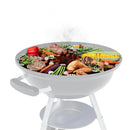 Arteflame Two-Piece Flat-Top Insert — Fits Weber® Kettle Charcoal Grills (Griddle Ring + Center Grill Grate)