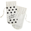 Weekend and Wine Canvas Wine Bag