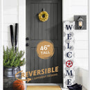 Soccer Home Porch Leaner Welcome Sign