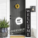 Pineapple Porch Leaner Welcome Sign