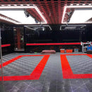 Garage Tile Ramp Edge for Interlocking PP Flooring - High End Polypropylene | 100% Recyclable | DECKO DURANTE (15.8" x 2.4" x 0.7")