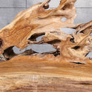 Z-90" Inch Long Modern Free Form Teak Root Chair/Bench 28