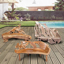 Z-90" Inch Long Modern Free Form Teak Root Chair/Bench 28