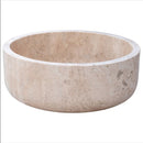 Beige Travertine Sink