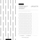 Minimalist Wallpaper with Broken Vertical Lines in Black and White - B108