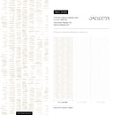 Abstract Wallpaper with a Textured Dashed Line Motif in Beige - B988