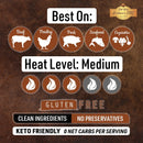 NON COLLECTIVE | Cowgirl BBQ Rub | Pack of 3 | 11.4 oz | Gluten Free | Fat Boy Hickman's BBQ