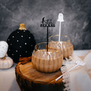 Whimsy Halloween Party Drink Stirrers, Set of 12