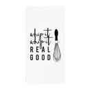 Whip It, Whip It Real Good Kitchen Tea Towel