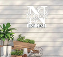 Family Name w Established Year Sign v2