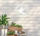 Bird Sign w Name and Year Sign