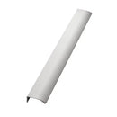 Matte White "Edge Straight" Tab Drawer Pulls
