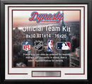 Colorado Avalanche Custom NHL Hockey 16x20 Picture Frame Kit (Multiple Colors)