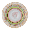 White Rattan Charger - Set of 4