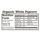 Organic White Popcorn Kernels | 25 lb | Non-GMO | Shipping Included | Grain Place Foods