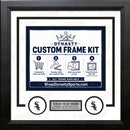 Chicago White Sox Custom MLB Baseball 16x20 Picture Frame Kit (Multiple Colors)