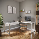 Custom L-Shaped Executive Desk 60” x 60” | Reversible Return