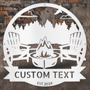 Custom Metal Wall Art - Personalized Lake House Sign