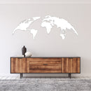 World Map - Metal Wall Art