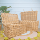 Wicker Storage Trunk