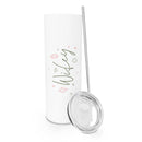 Modern Wifey with Gems Wedding Tumbler