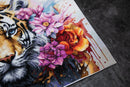 Wild Life Of Predator Tiger Counted Cross Stitch Kit by Luca-S BU5033L