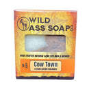 Tallow Bar Soap | Cow Town Scent | Pack of 3 | 4.5 oz | Palm Oil & Paraben Free | Wild Ass Soap Co